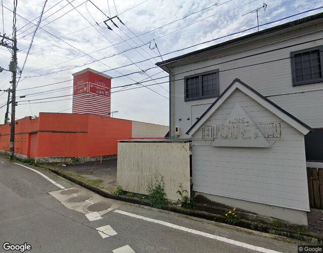 ホテル コケット 裏側からの外観