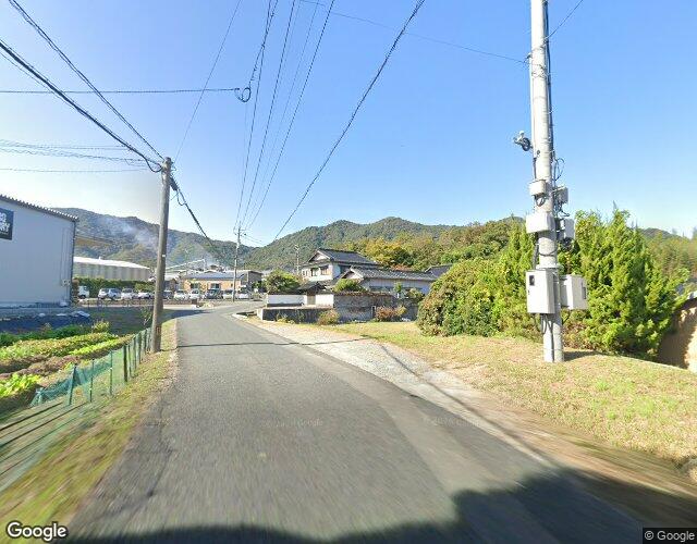鯖山 左側からの外観