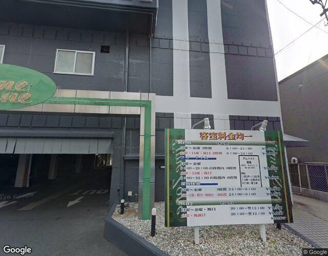 ホテル タイムゾーンの外観