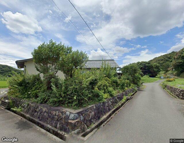 田万川 裏側からの外観