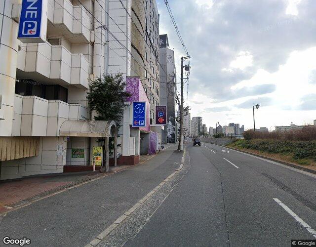 HOTEL TWO in ONE広島 裏側からの外観