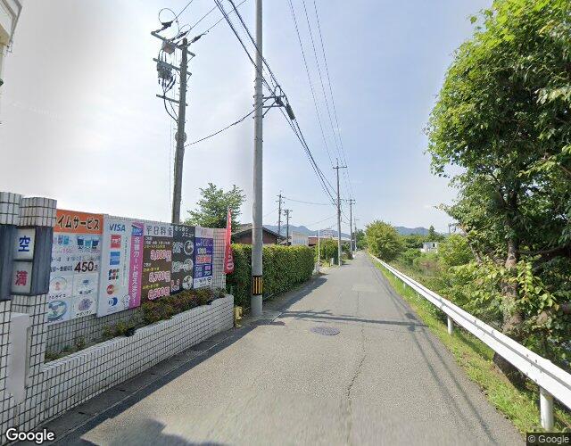 リバーサイドホテル 裏側からの外観