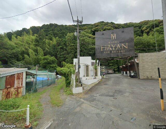 HAYAN 静岡 裏側からの外観