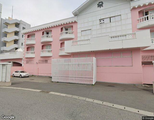HOTEL MYTH abc（ホテル マイス エービーシー） 右側からの外観