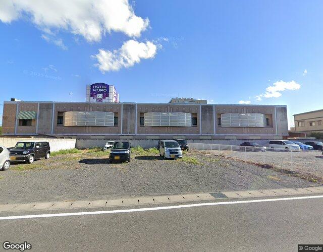 HOTEL POPO　Sano 裏側からの外観
