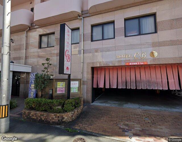 ホテル CB 裏側からの外観