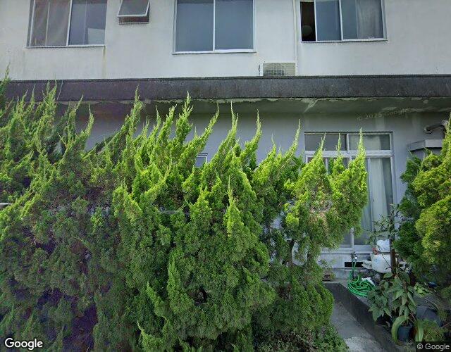 ホテル 心の鍵 裏側からの外観