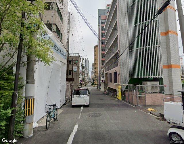 ホテルウォーターロード天神橋 裏側からの外観