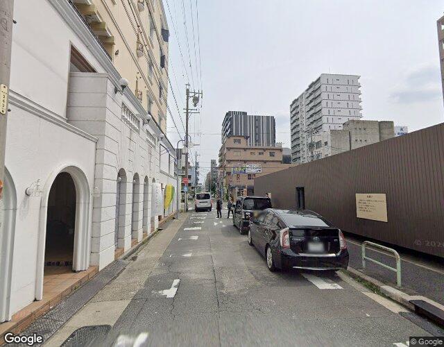 ホテル セッティングザシーン瓦町 裏側からの外観