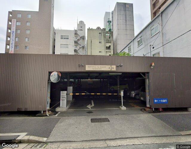 ホテル セッティングザシーン瓦町 左側からの外観