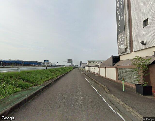 ホテル マイン 岐阜 裏側からの外観