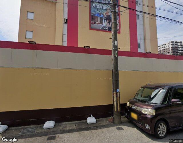 ウォーターゲート蟹江店 裏側からの外観