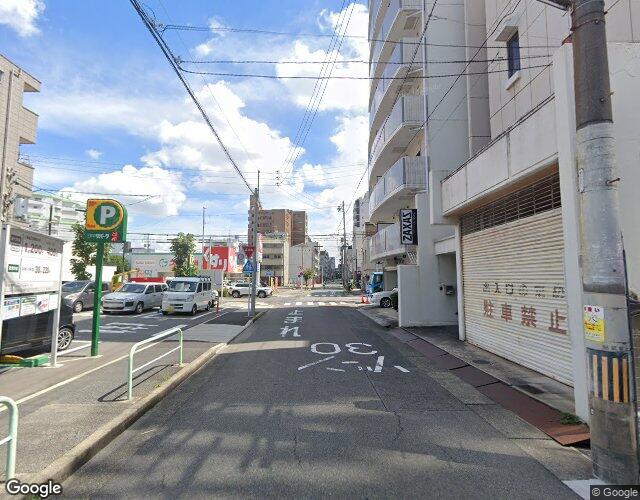 ホテル 錦 裏側からの外観