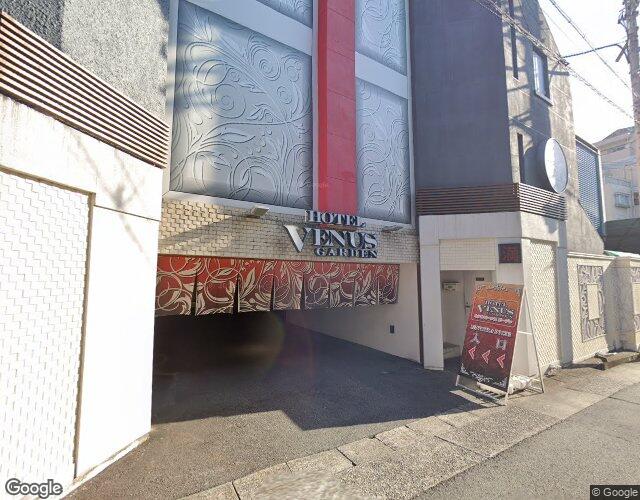 ホテル ビーナスガーデン 裏側からの外観