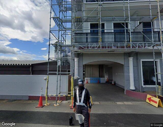 HOTEL THE MOON（ザ・ムーン）【HAYAMA HOTELS】 裏側からの外観