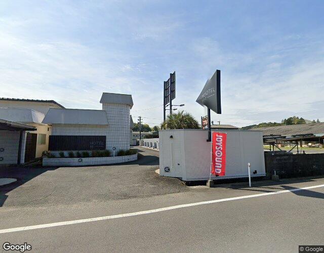 HOTEL M. 裏側からの外観