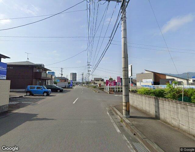 王朝 裏側からの外観