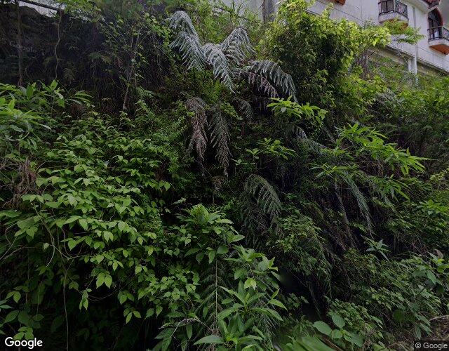 小山田城 左側からの外観