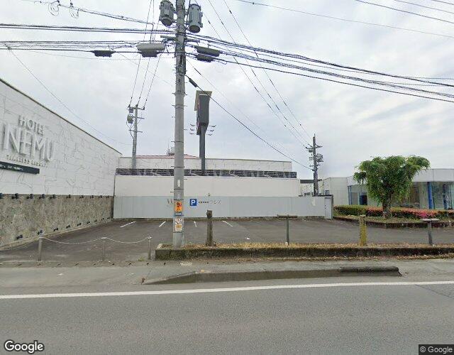 ホテル NEMU 裏側からの外観