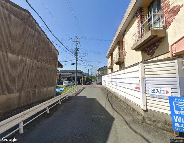 ラベンダー 裏側からの外観